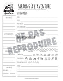 NOTRE JOURNAL AVENTURES • EXPÉDITION